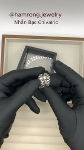 Nhẫn Bạc Hoa Thánh Giá - Biểu Tượng Cá Tính & Đẳng Cấp | Nhẫn Bạc Chivalric 37 HAMRONG