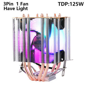 XUANFENG Twin Towers 4/6 Heat Pipe CPU Cooler Processor Air-cooled 90mm Fan 4Pin/PWM install LGA2011 x79 x99 115x 1200 1700 AMD