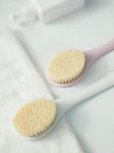 Useful Long Handle Bath Brush Back Rubbing Massager Body Exfoliating Brush Cleaning Tools Soft Rubbing Back Artifact