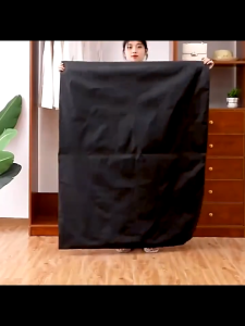 Túi dây rút đựng đồ size lớn 110x140cm 3II HOME Túi vải bền đựng chăn mền quần áo đồ giặt số lượng nhiều | Túi rút vải