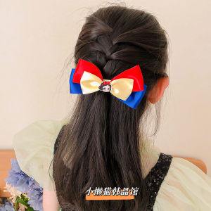 Cute Red Bowknot Princess Snow White Hair Accessories Girls Hair Bands Hairpins Childrens Hair Accessories Korean Style