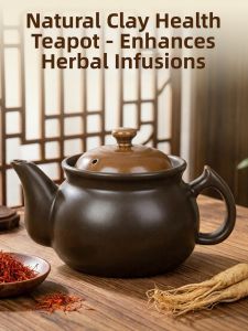 YYRONGTIAN | Clay Medicine Pot Herbal Brewing Kettle