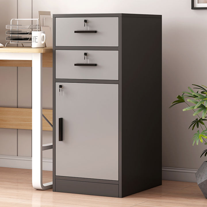 File under Table Office Storage Side with Lock