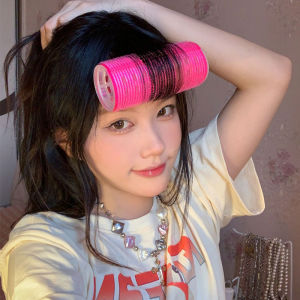 Korean Style Large Size Airy Bangs Curling Iron Hollow Curling Tool Lazy Persons Hair Styling Device Eight Character Fringe