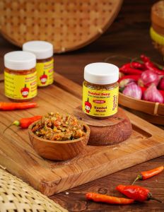 SAMBEL DONG - Sambal Matah Less Oil Botol 70 Gram Buat Cobain Isinya Penuh & Minyaknya Sedikit