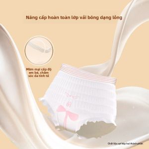 Quần Lót Ngủ Thoải Mái Anxiny Dành Cho Phụ Nữ Mang Thai Quần Lót Chống Rò Rỉ Cho Phụ Nữ Sau Sinh Quần Lót Thấm Hút Cỡ Lớn