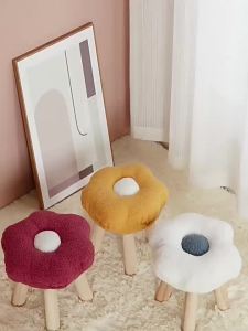 Cute Cloud Design Childrens Low Stool