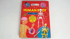 Human Body Book & Kit Boxset with Skeleton Model & Book For Kids to Discover Amazing Facts