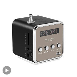 Mini Radio FM Bluetooth Speaker Portable Small Wireless Music Sound Box Bocina Mp3 Player Coluna Column Blootooth Caixa De Som