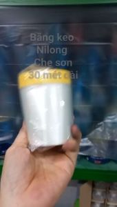 Băng keo nilong che sơn 110CMx30 MÉT DÀItrùm phủ chống bụi dọn nhàngăn sơn hoặc bụi rớt vào đồ vật