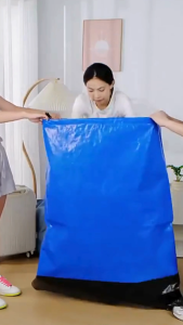 Túi Bạt Bạt Size To Đại Bảo Chăn Màn Quần Áo Đóng Hàng - Bạt Dày Cứng May Chắc Chắn Dây Rút Chống Nước