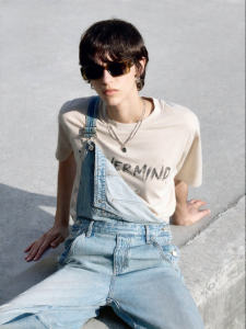 MO&Co. | American Style Printed Loose Short Sleeve T-shirt