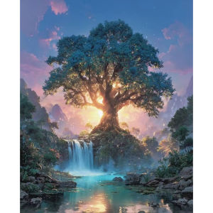 Jigsaw Puzzle for Adults 500/1000/1200/2000PCS Tree Scenery Paper Puzzle Home Wall Decoration Gift Idea