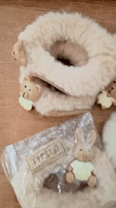 IKAT RAMBUT BULU LEMBUT KUNCIRAN RAMBUT LUCU ALA KOREA SCRUNCHIE