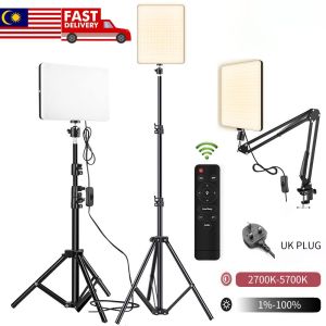 11-Inch 2700-5700K LED Fill Lamp Video Light Panel with Remote Control Photography Fill Light Lamp for Photography Video