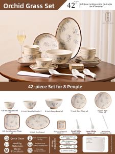 High Aesthetic Home Tableware Set