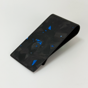 1Pcs Slim Bussiness Card Clip Red Blue Gold Forged Carbon Fiber Ultra-thin Front Pocket Wallet Money Bill Clip for Men Gift