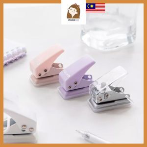 ONNI Mini Paper Punch 1 Hole Paper Punch Puncher Handheld Metal Round Hole 6mm A4 A5 B5 Scrapbooking Binding
