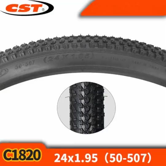 CST MTB Jet Tire For 26/27.5/29x1.95/2.1 40-65 PSI 27 TPI Bicycle ...