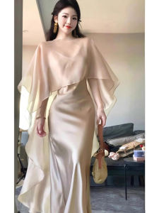 New Chinese Style Womens Summer Transparent Lace Sun Protection Outerwear Breathable Shell Coat with Skirt Small Shoulder Wrap