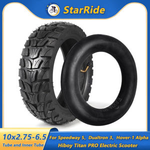 10x2.75-6.5 Tire and Inner Tube Set 10 Inch Off-road Tires for Speedway 5 Dualtron 3 Hover-1 Alpha Hiboy Titan PRO Scooter Tyre