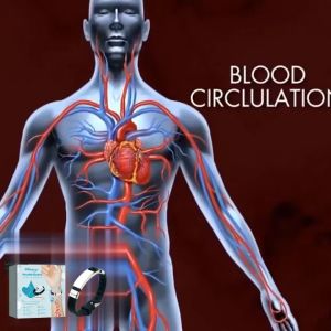 SOUTH MOON Ion Health Bracelet Relieve Dizziness Discomfort Care Bracelet Balance Body Sport Health Negative Ions Balance Band Strengthen Overall Circulation System Promote Blood Circulation Anti-Fatigue Energy Magnetic Bracelet 1pcs