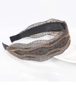 [VELMORRA] Headband Hydra & Medusa Bando Korea Brokat Elegan