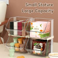 Yoice Clear Tea Bag Storage Box With Partition Coffee Capsule Storage Box Coffee Bag Storage Container Box Tea Bag Organizer Rack Desktop Tea Display Rack. 