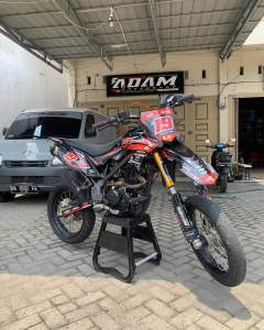 DECAL STIKER FULLBODY D-TRACKER 150 COMBINASI HOLOGRAM PREMIUM BEBAS CUSTOM