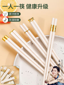 Bộ 5 Đôi Thìa Hợp Kim Kháng Khuẩn Chịu Nhiệt Độ Cao Dùng Trong Gia Đình Thiết Kế Sáng Tạo Thương Hiệu Su Me Guan Sản Xuất Tại Trung Quốc