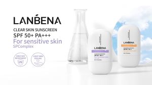 LANBENA Niacinamide Waterproof UV Sunscreen Repair Sunblock Sunscreen Lotion Whitening Brighten Oil Control Refreshing SPF 50+ PA+++ Suncare 30mL