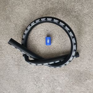 สายระบายไอ + อุดตาน้ำ 16mm ยางหนาทนความร้อนคัดเกรท