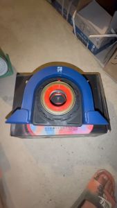 Quang treo xe ô tô phi 65 theo xe dài tâm lỗ 20cm hoặc 295cm lắp cho các loại xe ben xe thùng tải nặng hàng vỏ đen thân xanh dương