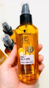 [Hàng Úc] Tinh dầu dưỡng tóc hằng ngày Schwarzkopf Extra Care Daily Oil Elixir