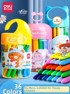 deli | Non-toxic Safety Crayon 36 Colors