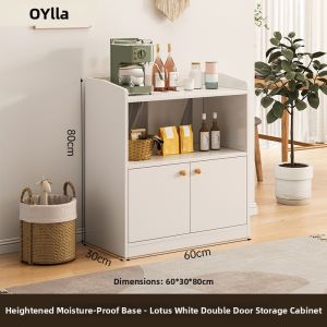 OYIla | Acrylic Portable Side Cabinet