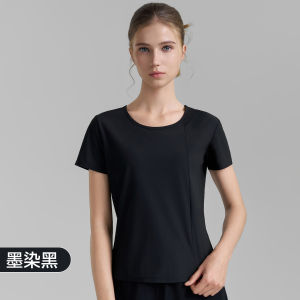 Annie-Sport Sport T Shirt Women Plus Size Korea Style Quick-drying 2025 New Sunscreen Yoga Top Round Neck Mesh Sports Top Summer Loose Breathable Fitness Short Sleeve Gym Wear Women