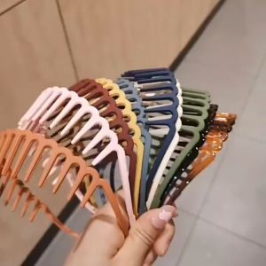 Cài Tóc Nhựa Răng Trơn Giữ Chặt Tóc Phụ Kiện Tóc Nữ Và Bé Gái Xu Hướng Thời Trang Hot Hàn Quốc