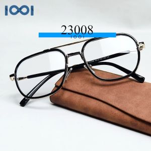 IOOI Eyewear - Kacamata Aviator TR90 Lensa Anti Radiasi Blueray Photocromic Wanita 23008