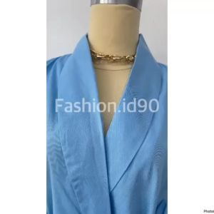 MONA DRESS / DRESS KRAH V MEWAH PREMIUM INCLUDE TALI KATUN POPLIN 2541