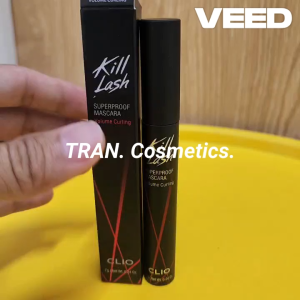 Mascara Clio 002 Clio Kill Lash Mascara Cong Mi Chống Trôi Chải Đều Mi Tơi Sợi Mi Dài Cong Tự Nhiên - TRAN Cosmetics