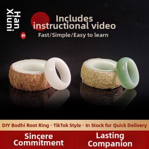 HANXIUNI | DIY Ring Making Material Kit Raw Seeds