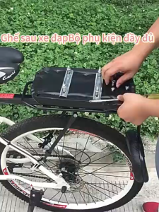 <SSTImalls>  Ghế sau xe đạp leo núi Ghế sau xe đạp điện mềm Ghế sau cho trẻ em Ghế sau cho xe đạp điện Ghế ngồi phổ quát