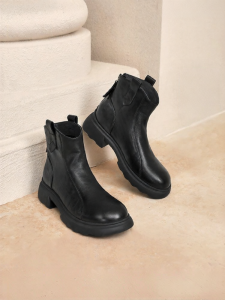 Belle | Vintage Soft Sheepskin Ankle Boot