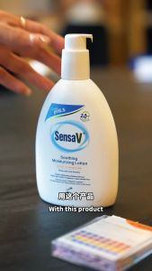 SensaV Daily Bundle - Moisturizing Lotion x1 Facial Cleanser x1 Shower Foam x1 Travel Pack x1 (Save RM34.60!)