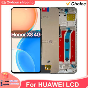 6.7" IPS LCD For Huawei Honor X8 4G LCD TFY-LX2 Touch Screen Digitizer For Honor X8 4G LCD Display TFY-LX1 Replacement Parts