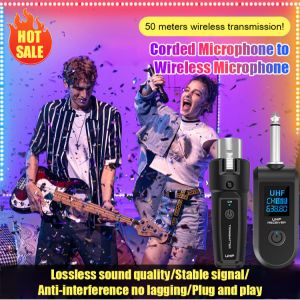 Musical Instr Sys Trnsm Recvr Handheld Wireless Handheld Microphone Guitar Amplifier Converter
