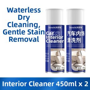 Korochi | Interior Cleaner Car Strong Stain Removal No Water Wash Leather Compatible