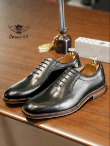 DESAI | Breathable Soft Bottom Insoles Elevation Leather Shoes