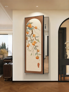 HAOJIUBUJIAN | Retractable And Concealed Full-length Dressing Mirror Antique Style